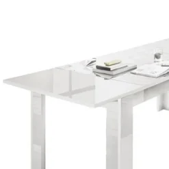 Allunga 90x48cm bianca per tavolo Marvis e Olimpo 180cm