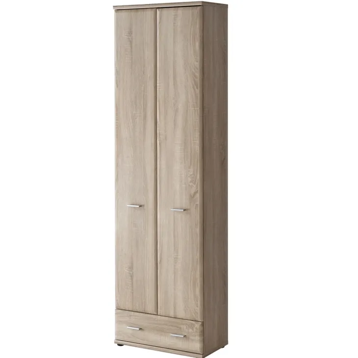 Armadio multiuso ingresso 60x203h cm 2 ante rovere sonoma California Gihome®