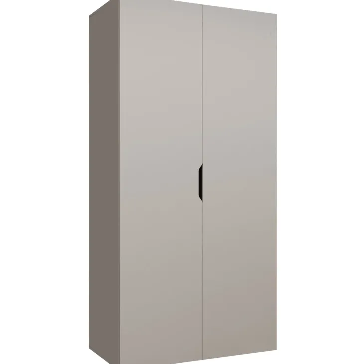 Armadio 100x202 cm 2 ante beige cashmere Valencia