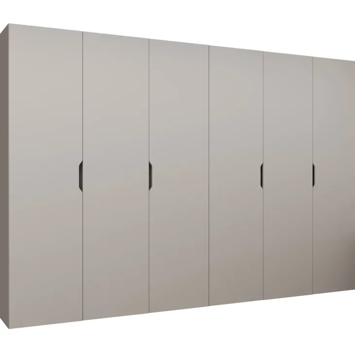 Armadio 300x202 cm 6 ante beige cashmere Valencia