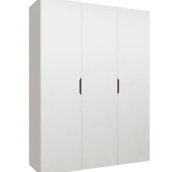 Armadio 150x202 cm 3 ante bianco opaco Valencia