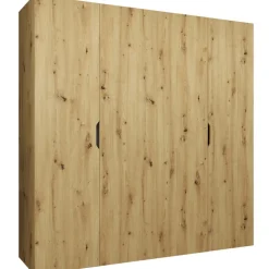 Armadio 200x202 cm 4 ante rovere Valencia