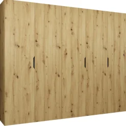Armadio 250x202 cm 5 ante rovere Valencia