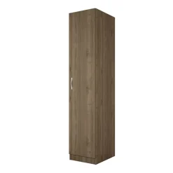 Armadio 40x191h cm 1 anta moderno noce Marzia