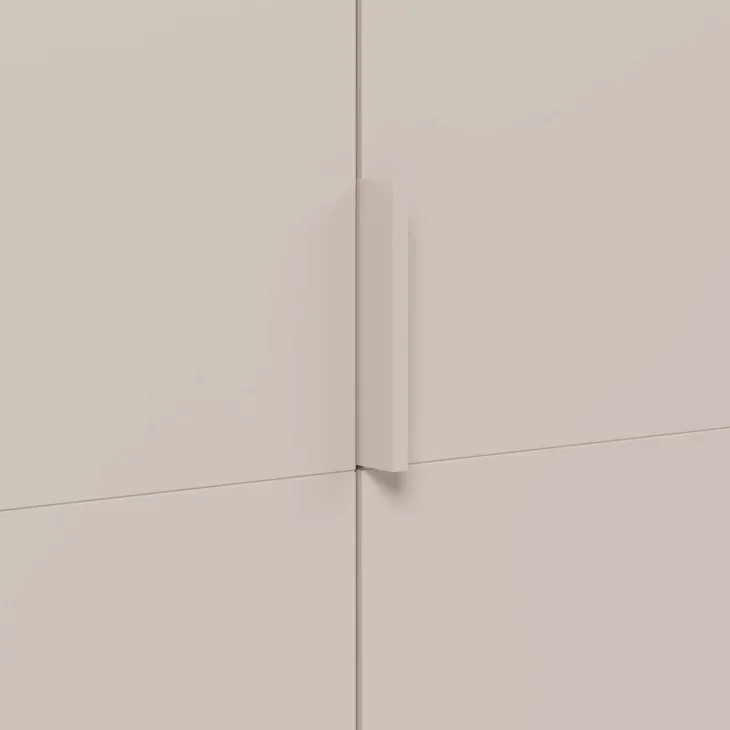 Armadio 90x215h cm 2 ante battenti cashmere Niman