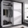 Armadio 180x204h cm 2 ante scorrevoli bianco Royal