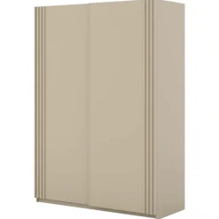 Armadio 150x210h cm 2 ante scorrevoli beige Sansha