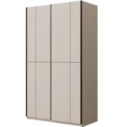 Armadio 120x210h cm 2 ante scorrevoli beige cashmere Procida