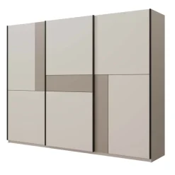 Armadio 270x210h cm 3 ante scorrevoli beige cashmere Procida