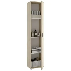 Armadio 39x190h cm con anta multiuso singola legno Ander