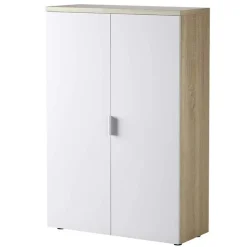 Arredo ufficio completo bianco opaco rovere natura Work 2