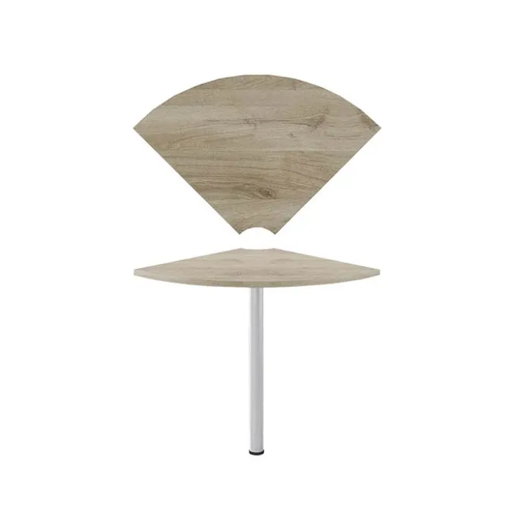 Arredo ufficio completo moderno rovere antracite lucido Time 18