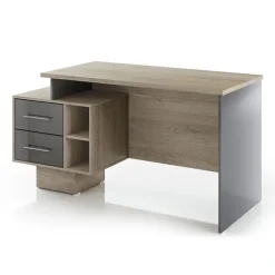 Arredo ufficio completo moderno rovere antracite lucido Time 17