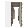 Cabina armadio 148x199h cm ad angolo cameretta rovere champagne beige Fabio Gihome®