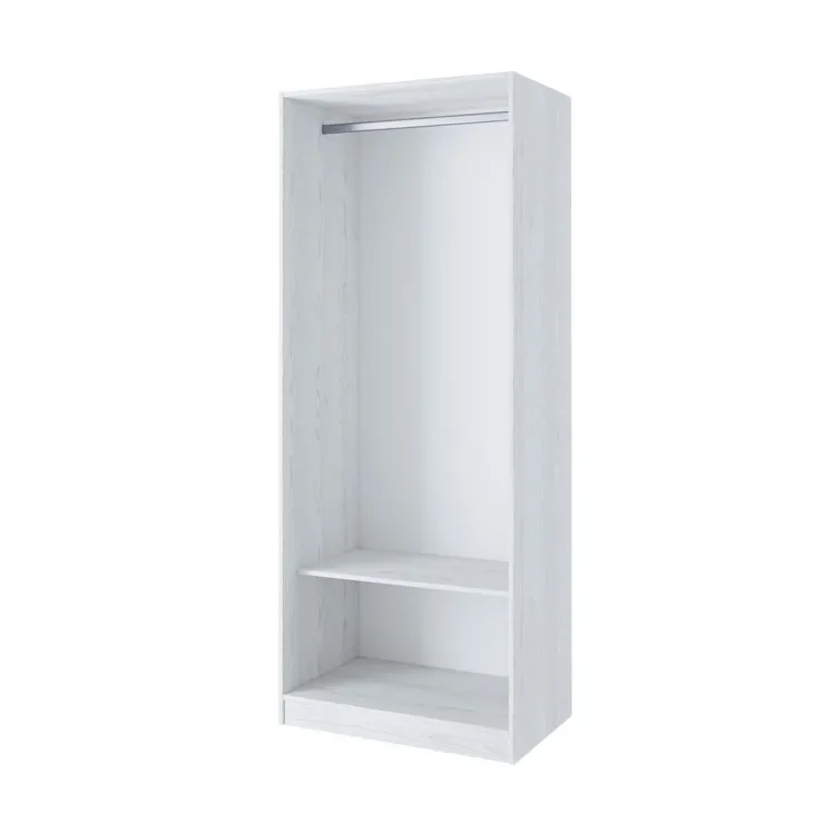 Cabina armadio 80x201h cm con appendiabiti bianco frassinato Dulcinea