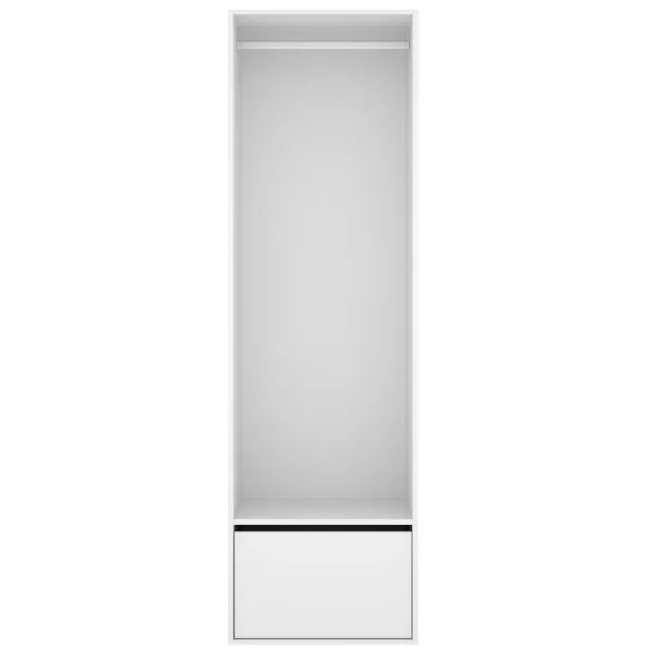 Cabina armadio 60x205h cm con scarpiera bianco rovere Vixa