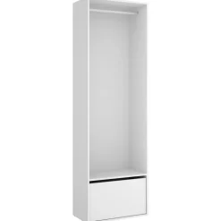 Cabina armadio 60x205h cm con scarpiera bianco rovere Vixa