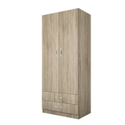 Camera doppio letto completa design rovere sonoma Caronte