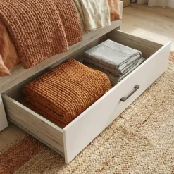 Cameretta 352x124cm con cabina armadio rovere beige champagne Fabio Gihome®