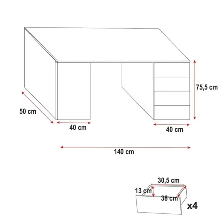 Cameretta 254x120cm 1 letto soppalco cashmere giallo Simone