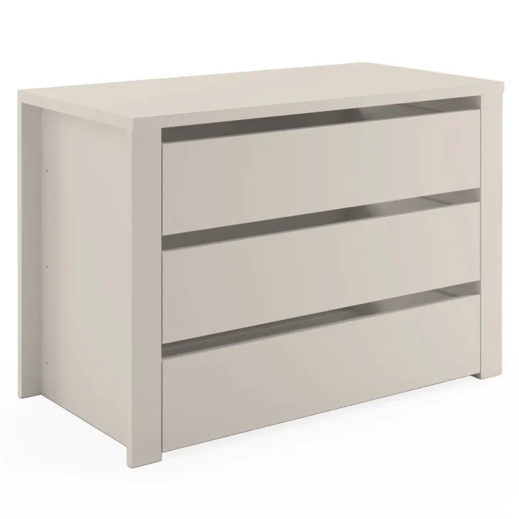 Cassettiera interna 3 cassetti per armadio modulo 90cm beige cashmere Batty