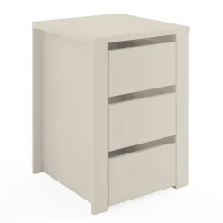 Cassettiera interna 3 cassetti per armadio modulo 45cm beige cashmere Batty