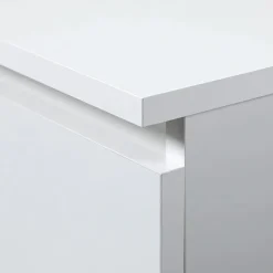 Cassettiera 120x100h cm moderna 8 cassetti bianco Living