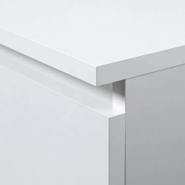 Cassettiera 120x120h cm moderna 10 cassetti bianco Living