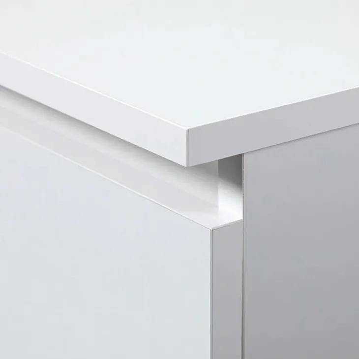 Cassettiera 160x100h cm moderna 8 cassetti bianco Living