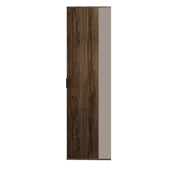 Colonna armadio 55x191h cm multiuso 1 anta tortora noce Raymonda