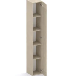 Colonna a terra 28x186h cm 1 anta reversibile multiuso tortora Sunset