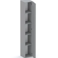 Colonna a terra 28x186h cm 1 anta reversibile multiuso grigio scuro Sunset