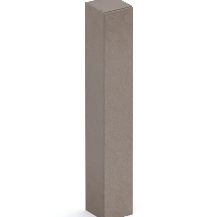 Colonna a terra 28x186h cm 1 anta reversibile multiuso marrone bronzo Sunset