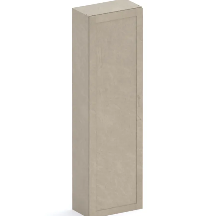 Colonna a terra 55x186h cm 1 anta reversibile con telaio tortora Sunset