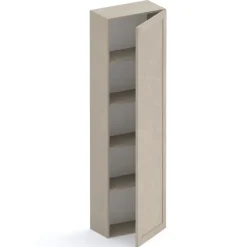 Colonna a terra 55x186h cm 1 anta reversibile con telaio tortora Sunset