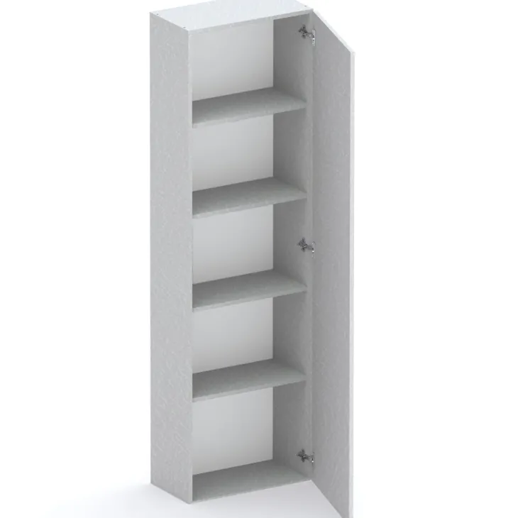 Colonna a terra 55x186h cm multiuso 1 anta reversibile grigio chiaro Sunset