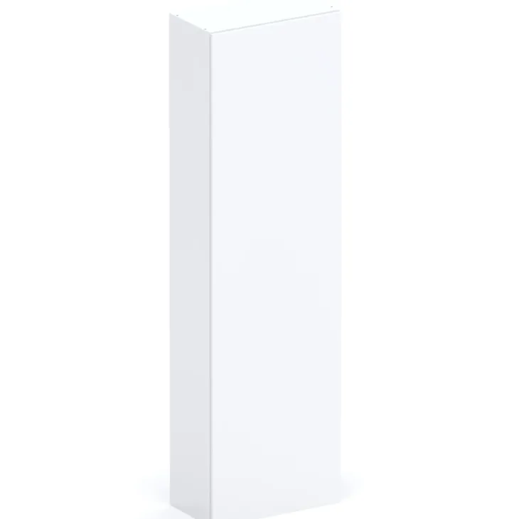 Colonna a terra 55x186h cm multiuso 1 anta reversibile bianco lucido Sunset