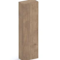 Colonna a terra 55x186h cm multiuso 1 anta reversibile rovere scuro Sunset
