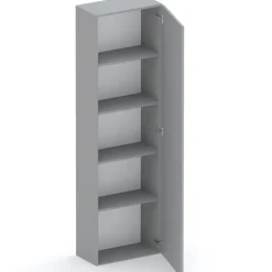Colonna a terra 55x186h cm multiuso 1 anta reversibile grigio scuro Sunset