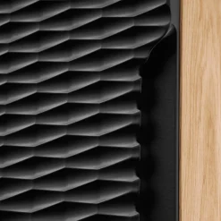 Colonna bagno sospesa 35x170h cm 1 anta nero rovere Swim
