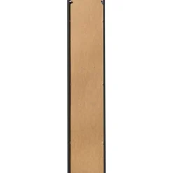 Colonna bagno sospesa 30x140h cm cannettato 2 ante nero Cleany