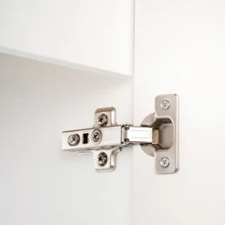 Colonna bagno sospesa 30x140h cm cannettato 2 ante bianco Cleany