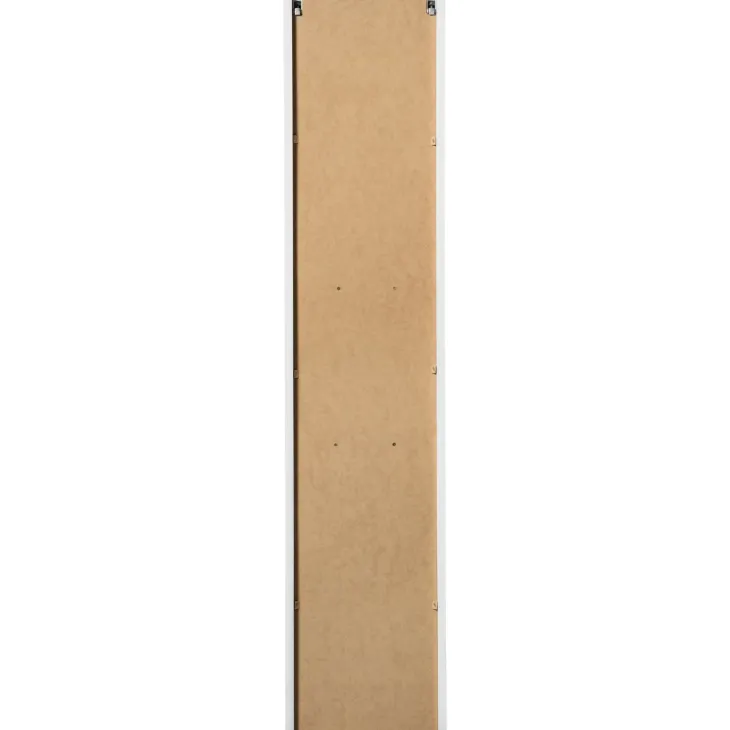 Colonna bagno sospesa 30x140h cm cannettato 2 ante bianco Cleany