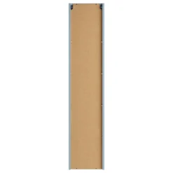 Colonna bagno sospesa 30x140h cm cannettato 2 ante azzurro Celestiale