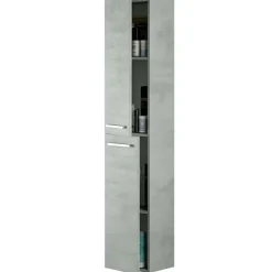 Colonna bagno sospesa 30x150h cm cemento Oscar