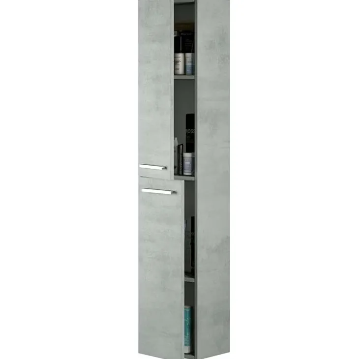 Colonna bagno sospesa 30x150h cm cemento Oscar