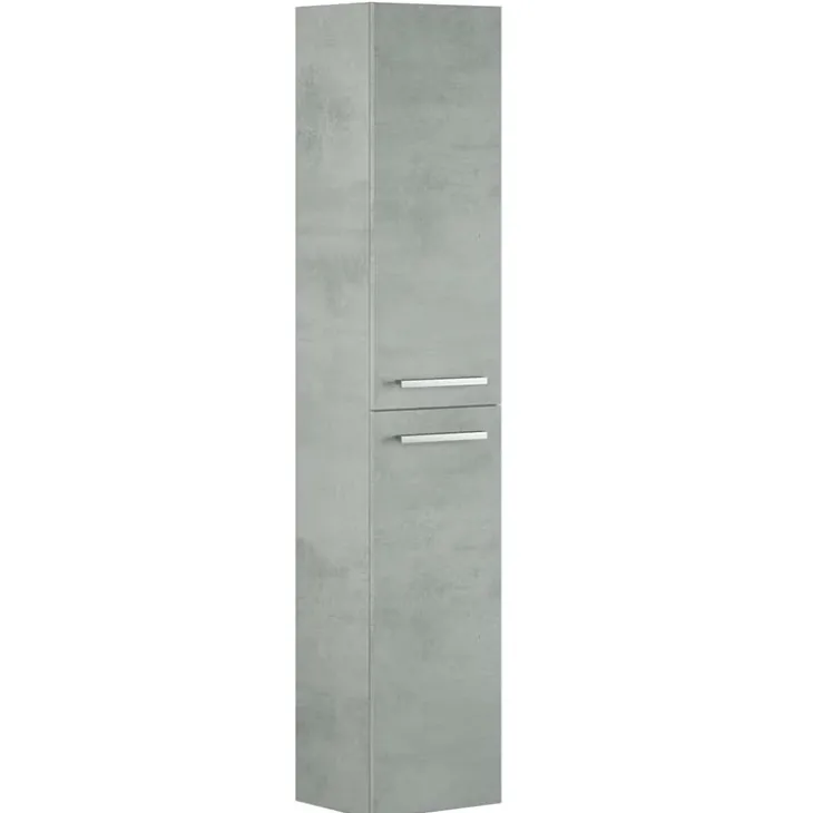 Colonna bagno sospesa 30x150h cm cemento Oscar