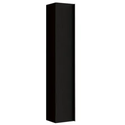 Colonna bagno 26x138h cm 1 anta nero frassinato Absolut