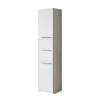 Colonna bagno 40x170h cm con ante moderna bianco Ramona
