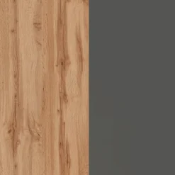 Colonna frigo dispensa cucina 90x165h cm moderna antracite rovere Gourmet